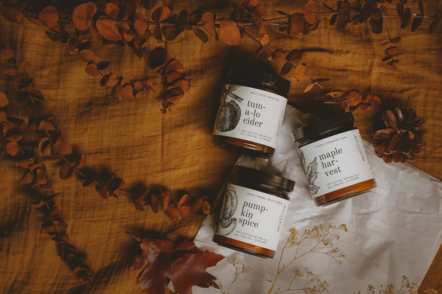 Tumalo Cider 9oz Soy Candle