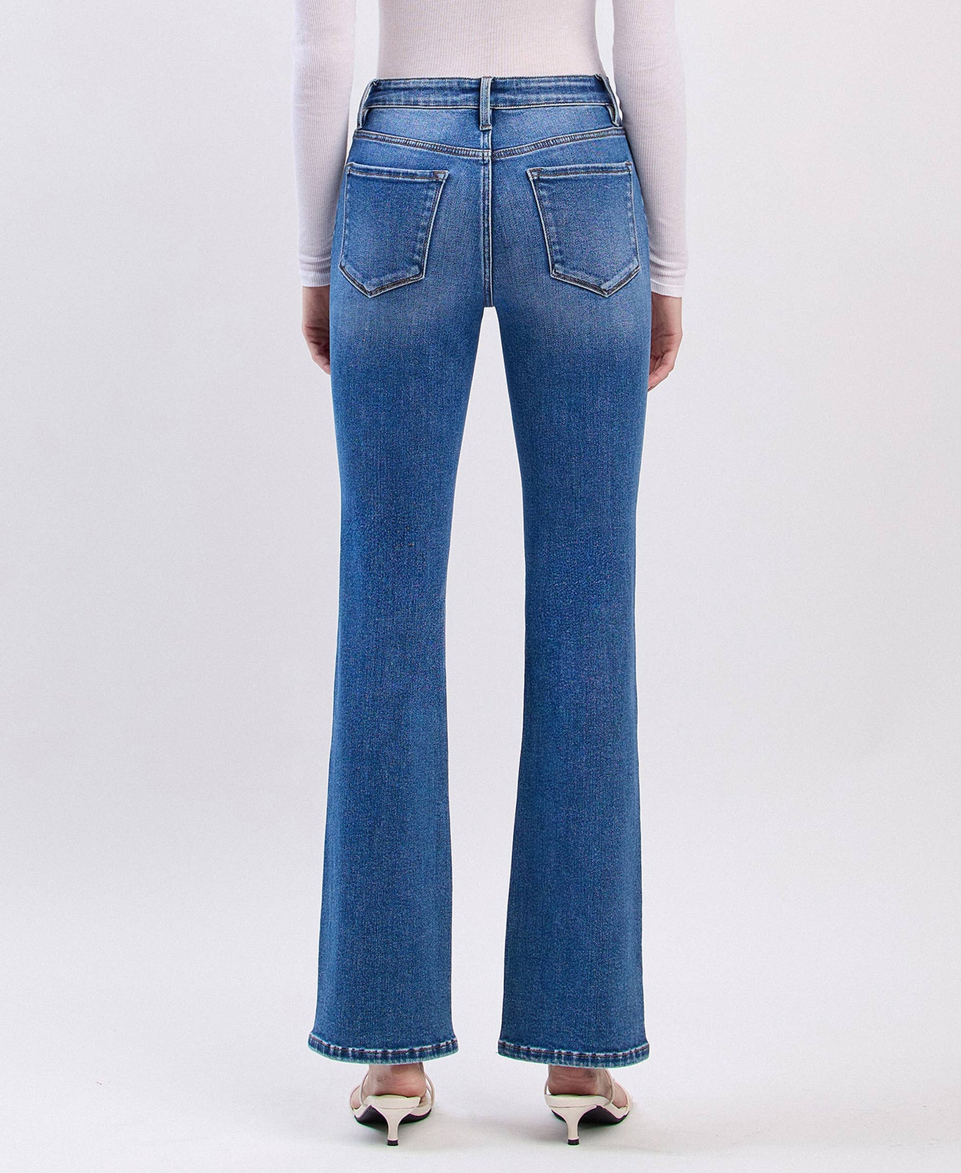 Lovervet High Rise Full Length Bootcut Jean