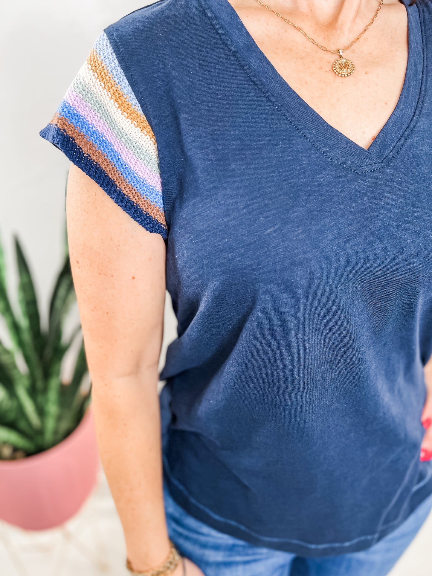 Crochet Cap Sleeve Top