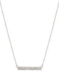 Silver Chain w/ Cylinder Pendant "Dudly"