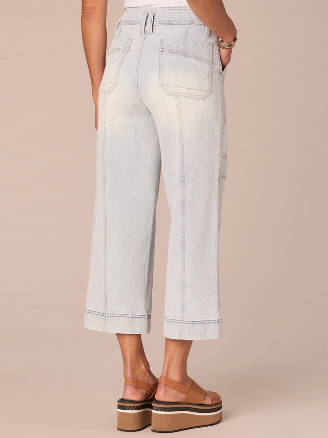 Democracy AbSolution Cropped Utility Jean