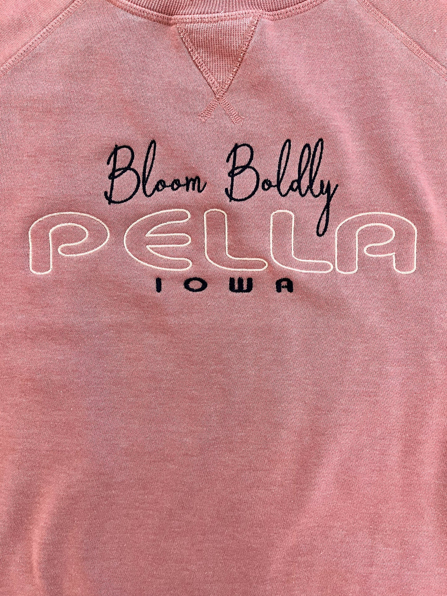 Bloom Boldly Pella Sweatshirt - Dusty Rose