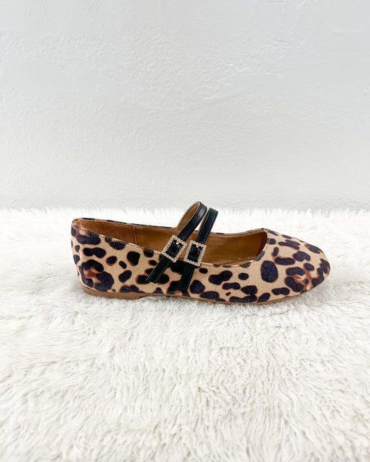 Leopard Ballet Flats