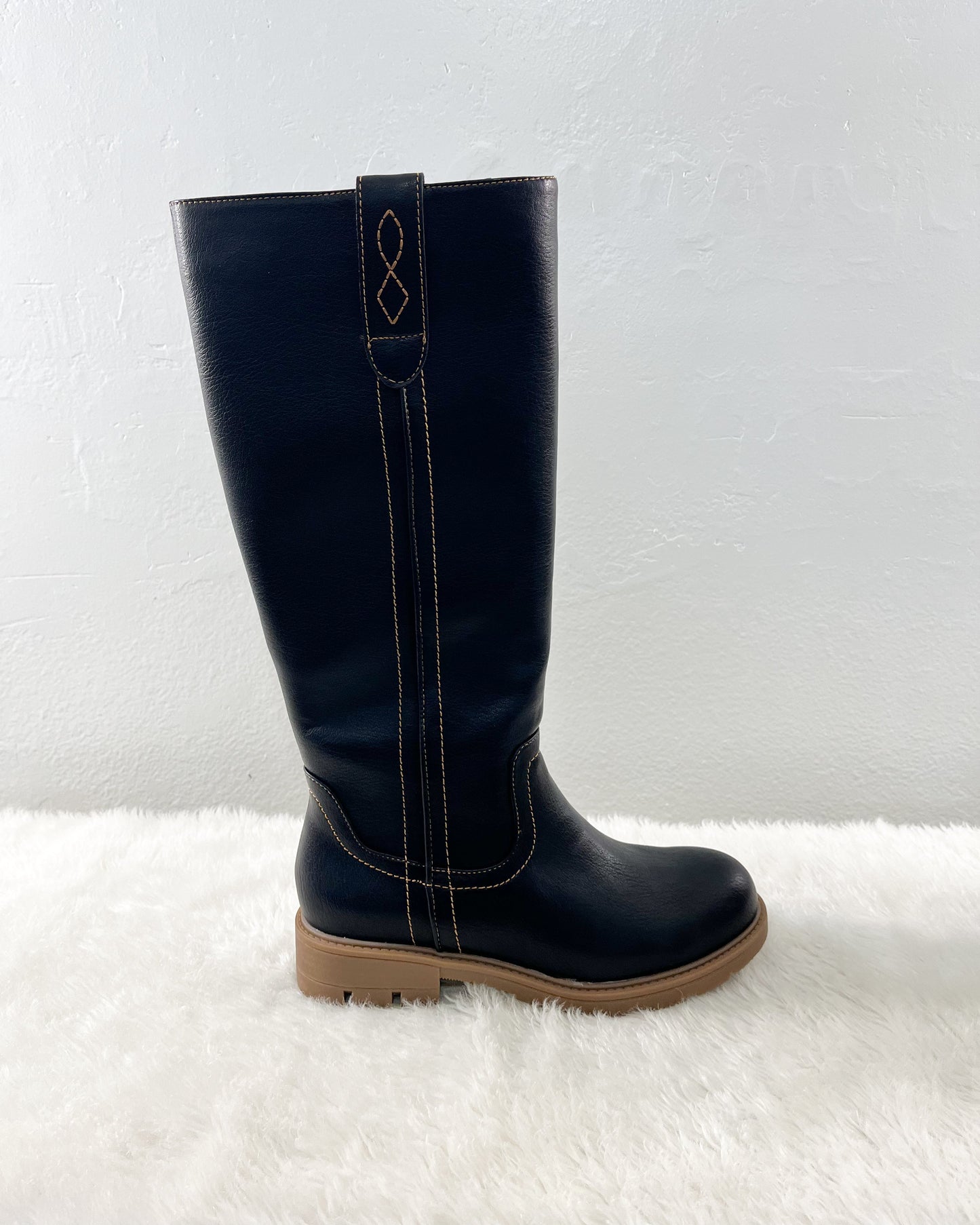 Brown Leather Riding Boots "Gallop"
