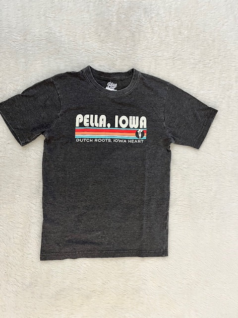 Dutch Roots, Iowa Heart Burnout T-Shirt