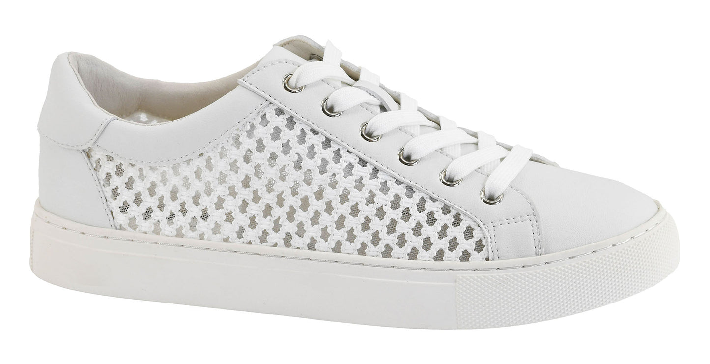 Ivory Mesh Woven Sneaker
