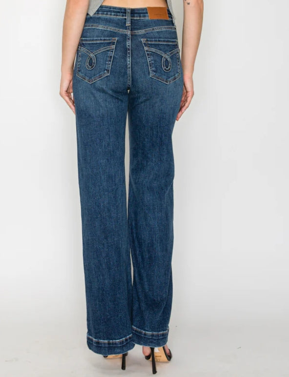 Artemis - Tummy Control High Rise Relaxed Holly Flare