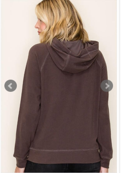 Dark Mocha Snuggle Hoodie