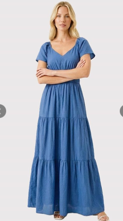 Raglan Sleeve Maxi Dress