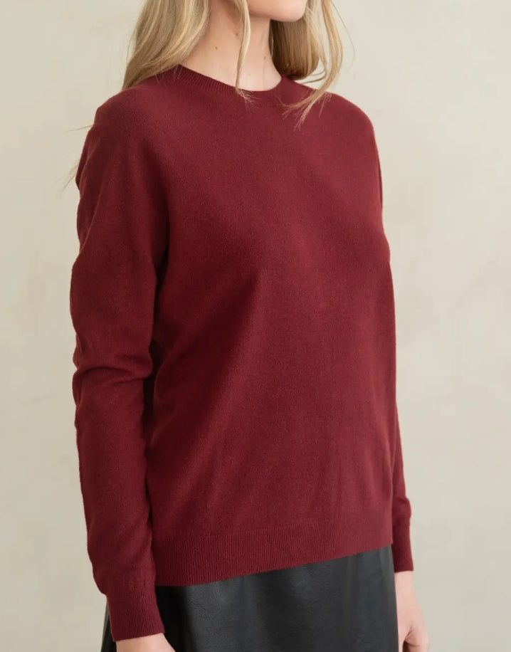 Soft Classic Berry Sweater Top