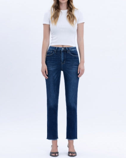 VERVET - "Growing Light" Super High Rise Slim Straight