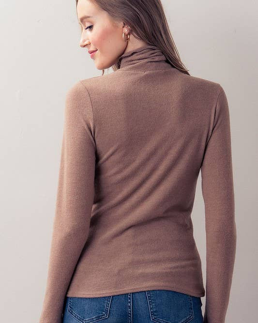 Solid Color Turtle Neck