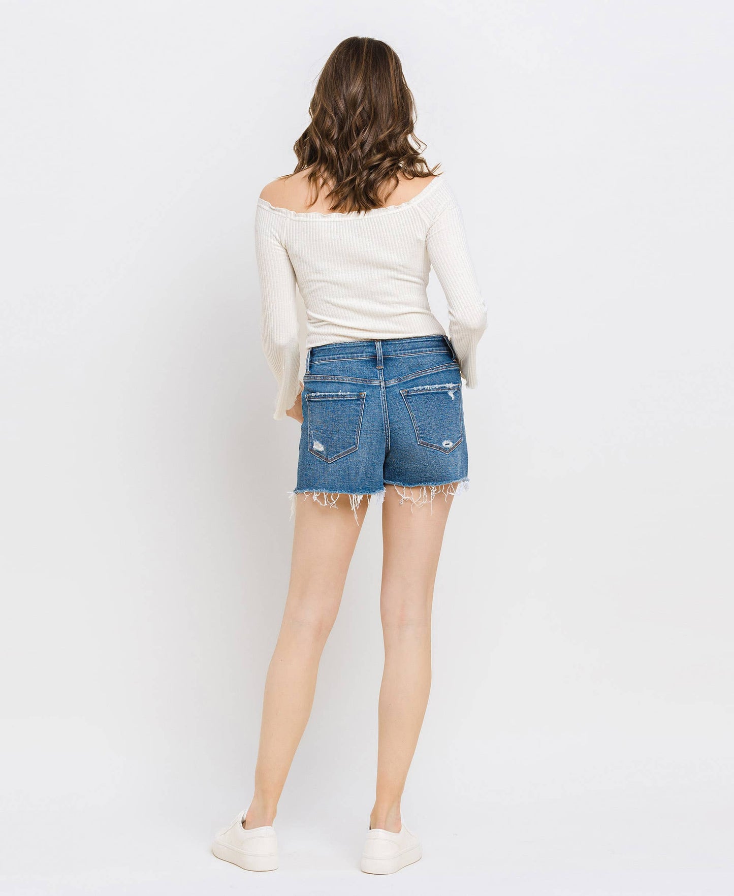 Flying Monkey High Rise Cutoff Shorts