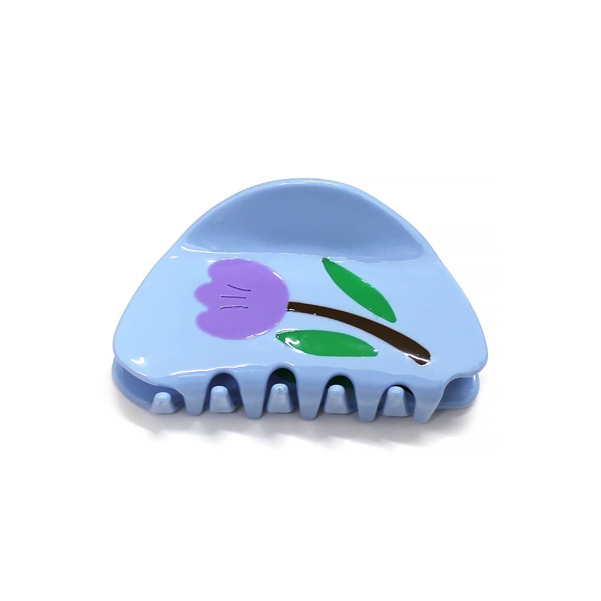 Acrylic Tulip Hair Claw