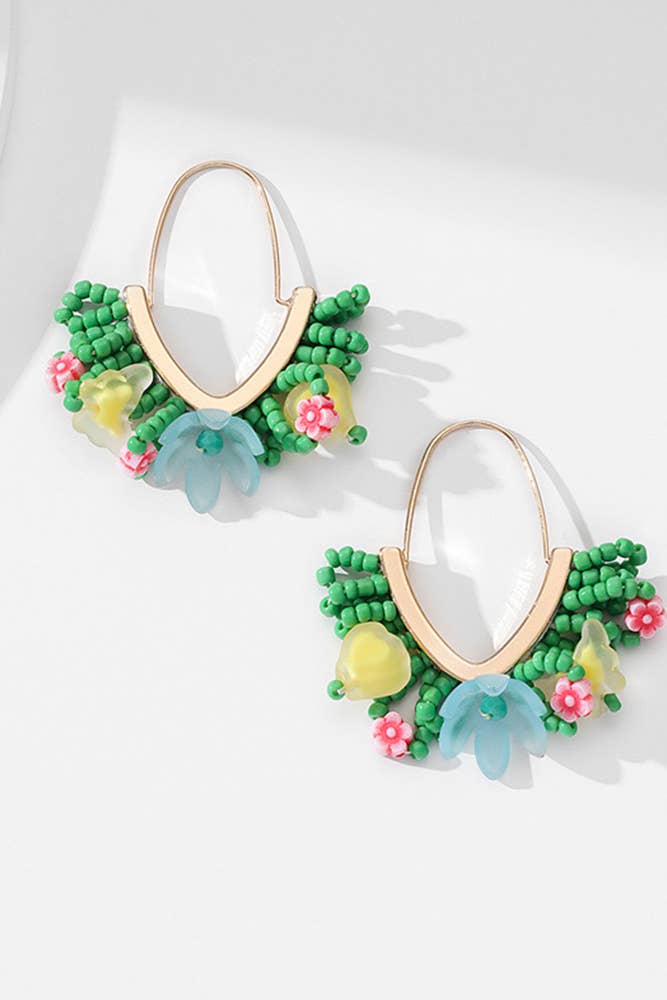 Colorful Beaded Earrings