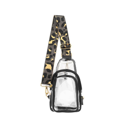 Clear Riley Sling Crossbody- no strap