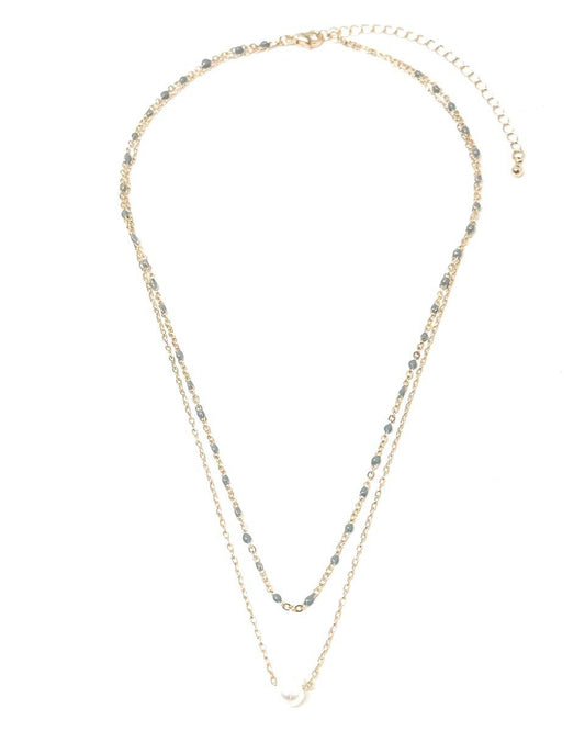 Cohen Gray Pearl Necklace
