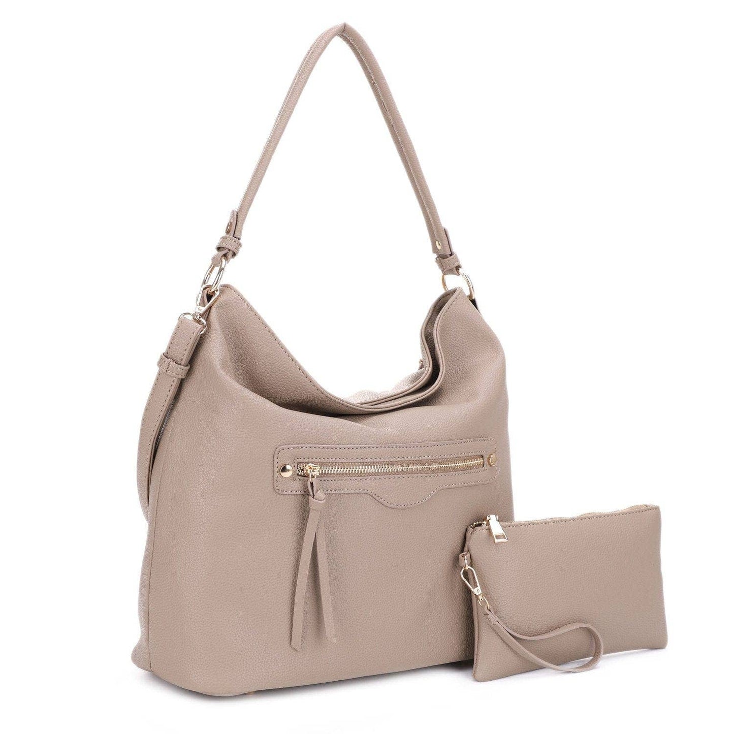 2 in 1 Shoulder Hobo Bag Set