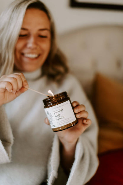 Pumpkin Spice 9oz Soy Candle - Fall