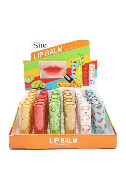 Vitamin E Fruits Lip Balm