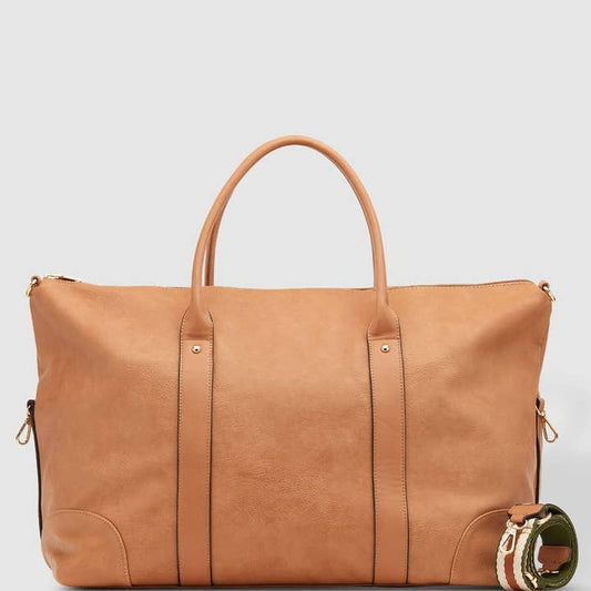 Light Camel Weekender Bag