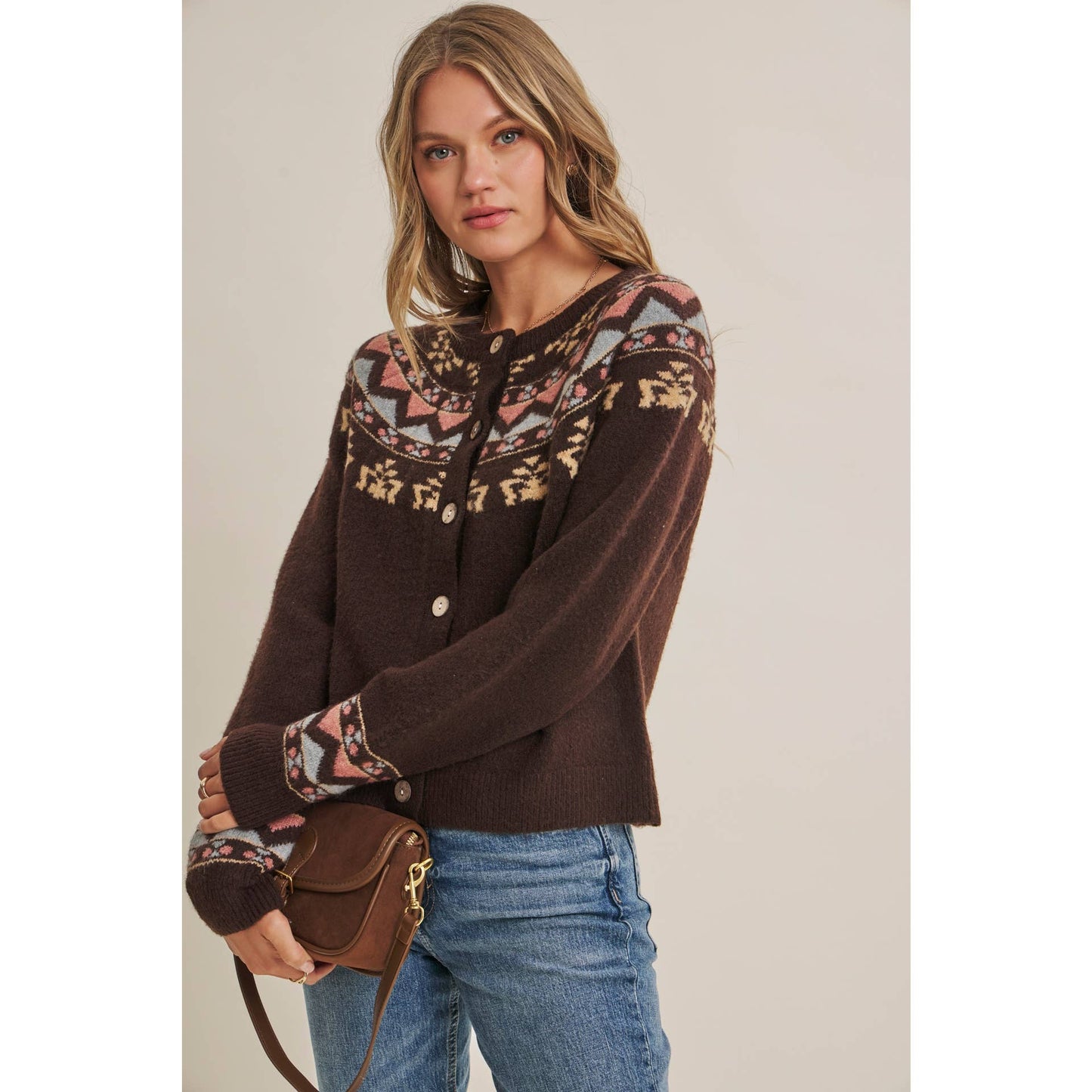 Fireside Nordic Inspired Cardigan Sweater