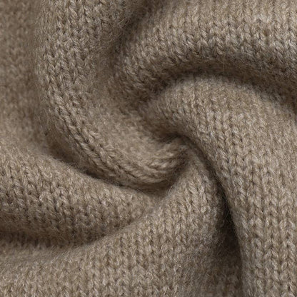 Colorblock Knit Long Sleeve Sweater