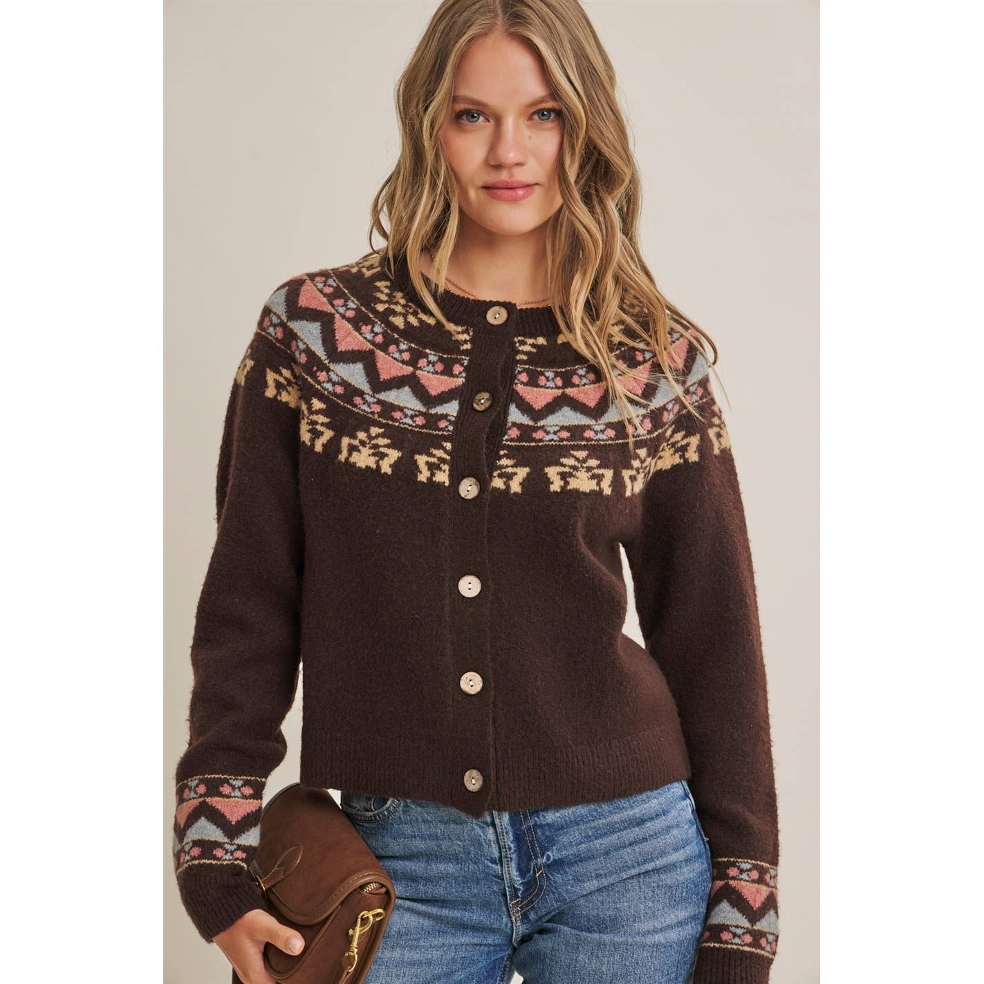 Fireside Nordic Inspired Cardigan Sweater