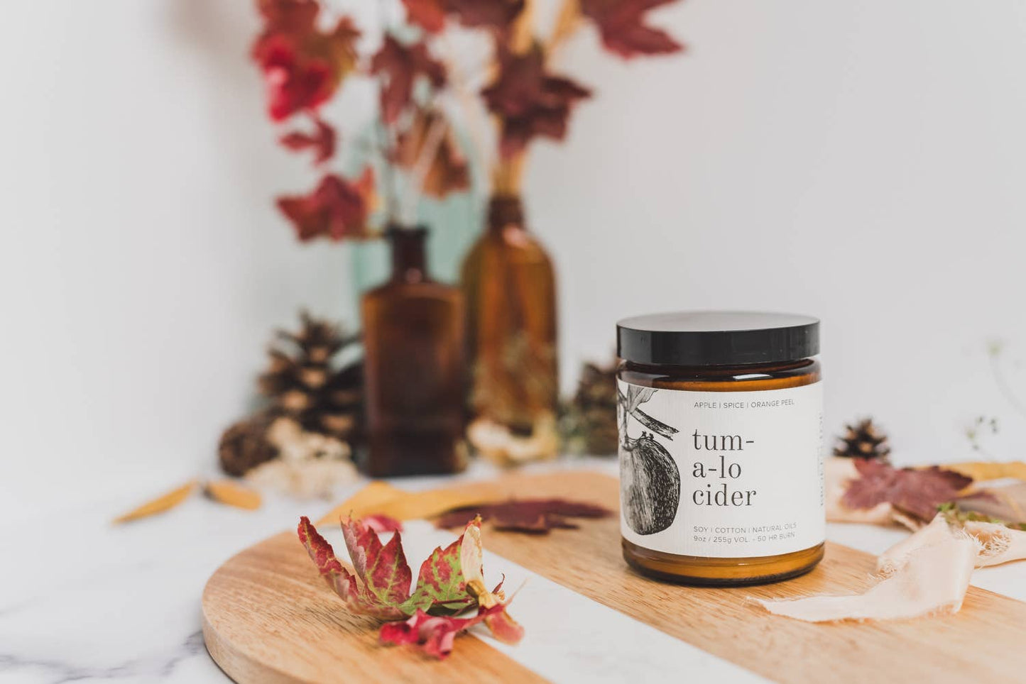 Tumalo Cider 9oz Soy Candle