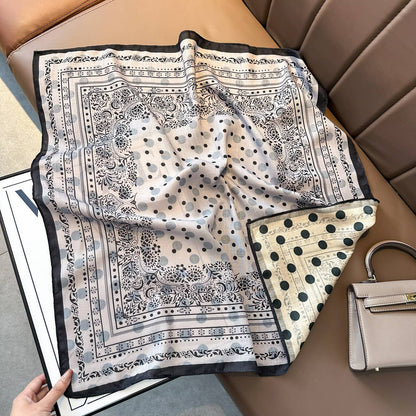 Western Paisley Double Sided Bandana Square Scarf