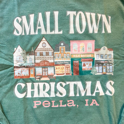 Small Town Christmas Long Sleeve Top