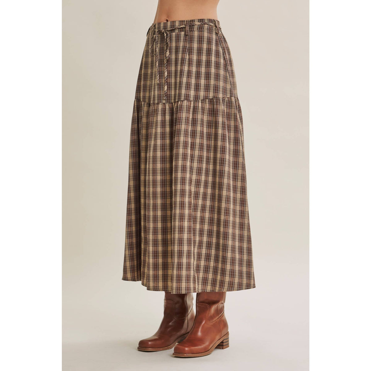 Prairie Afternoon Tiered Maxi Skirt