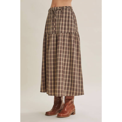 Prairie Afternoon Tiered Maxi Skirt