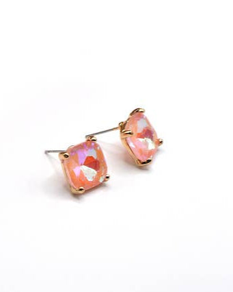 Uma Iridescent Pink Earrings
