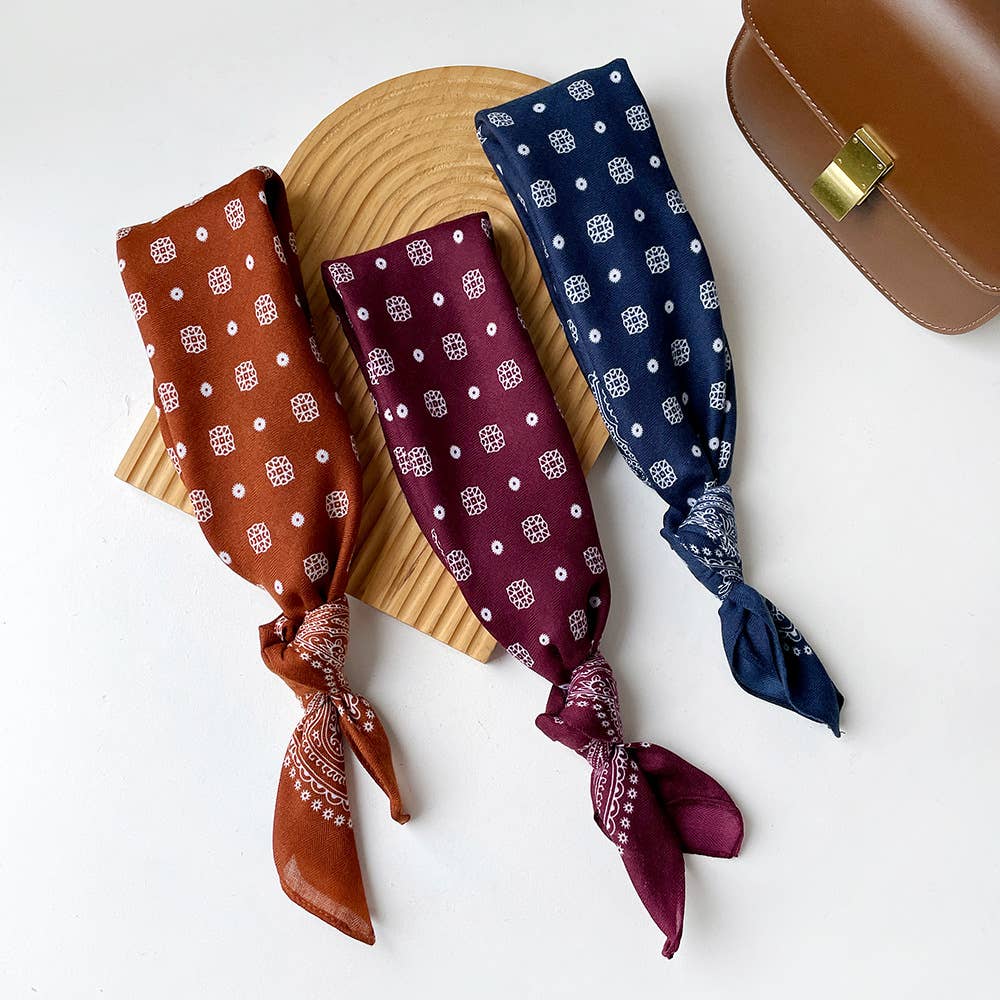 Retro Versatile Fashion Square Scarf