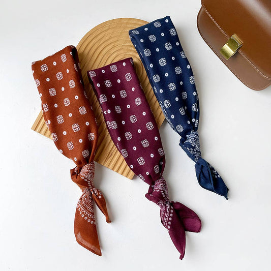 Retro Versatile Fashion Square Scarf