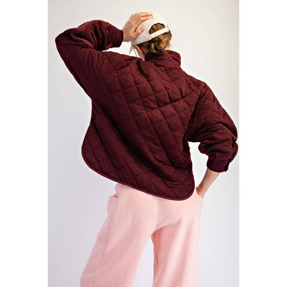 Quilted Snap Jacket