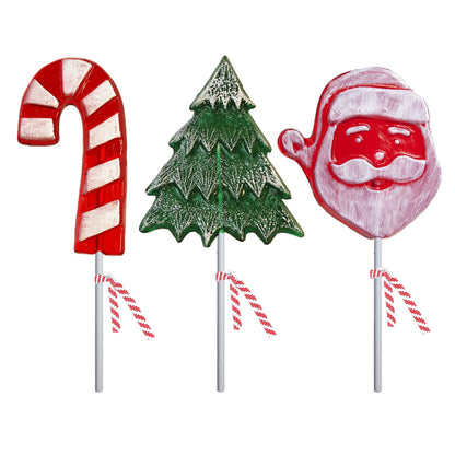Frosted Holiday Workshop Lollipops - Assorted