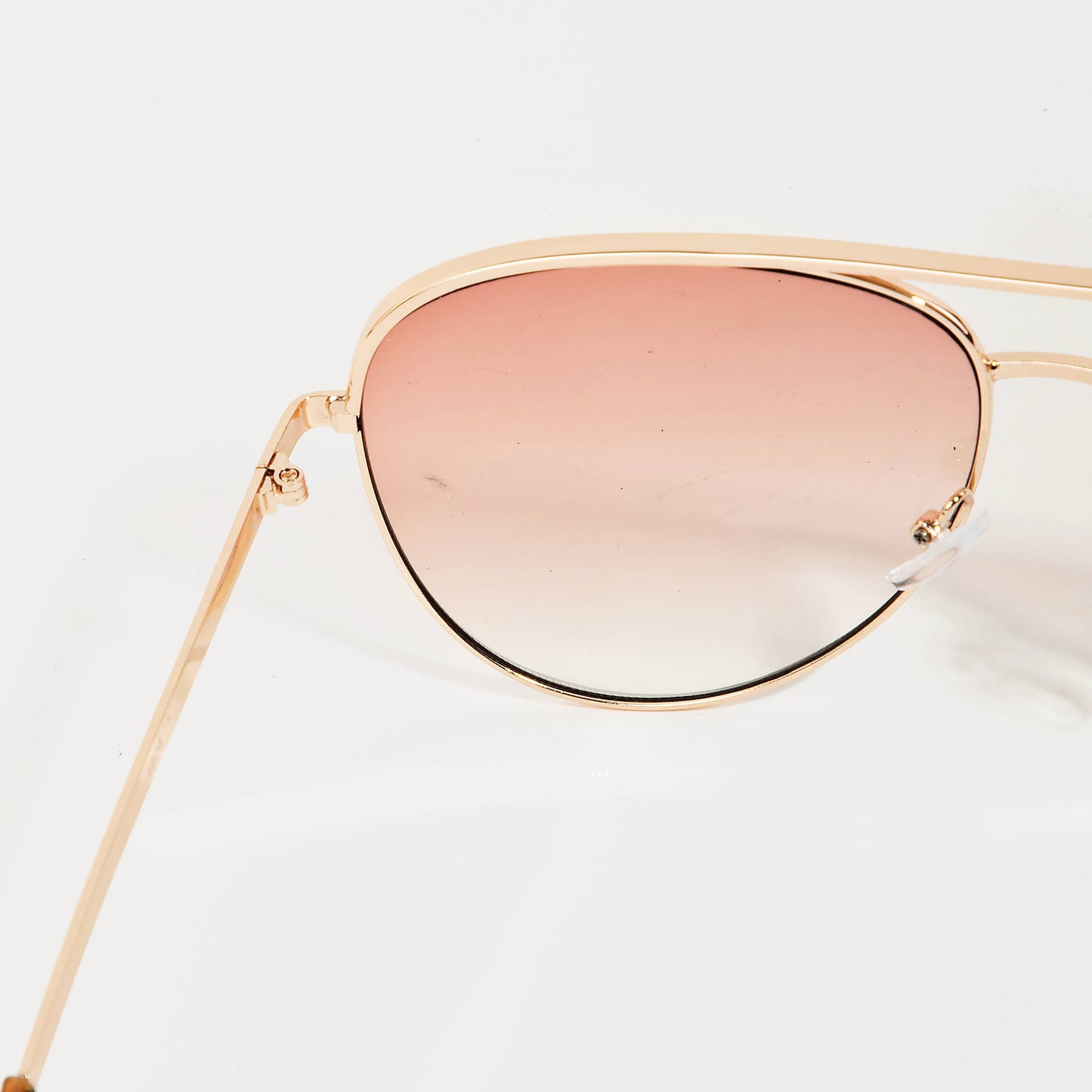 Metal Frame Double Bridge Sunglasses