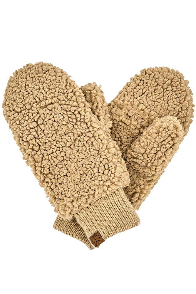 C.C Sherpa Convertible Mitten Gloves