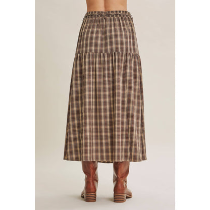 Prairie Afternoon Tiered Maxi Skirt
