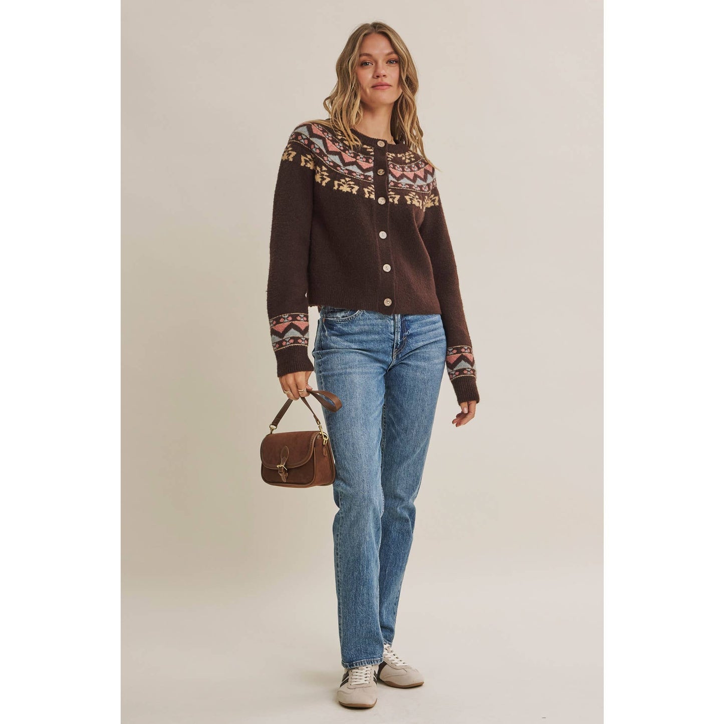 Fireside Nordic Inspired Cardigan Sweater