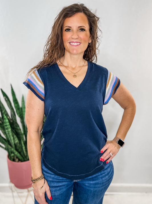 Crochet Cap Sleeve Top