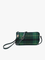 Green Plaid Kendall Crossbody