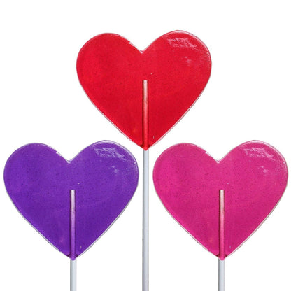 Classic Heart Lollipops - Assorted