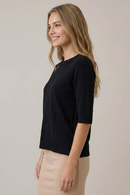 Short Sleeve Knit Top