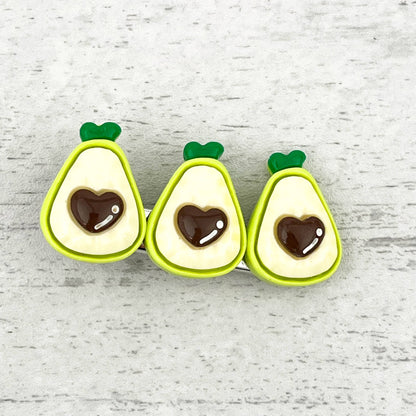 Fruit Hair Clips –
