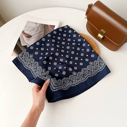 Retro Versatile Fashion Square Scarf