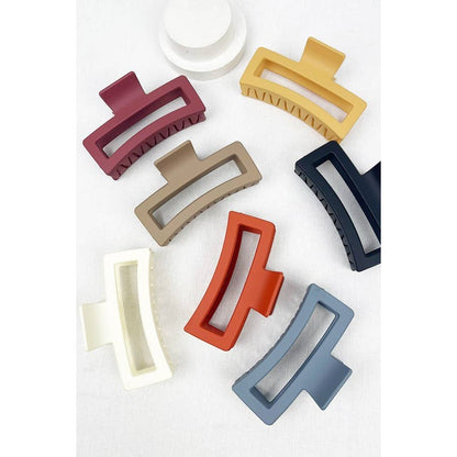 Fall Shades Jumbo Matte Hair Claw Clip