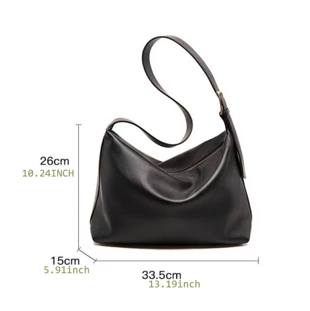 Soft Leather Shoulder & Crossbody Bag